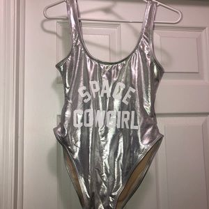 Private party one piece bathing suit size M/L